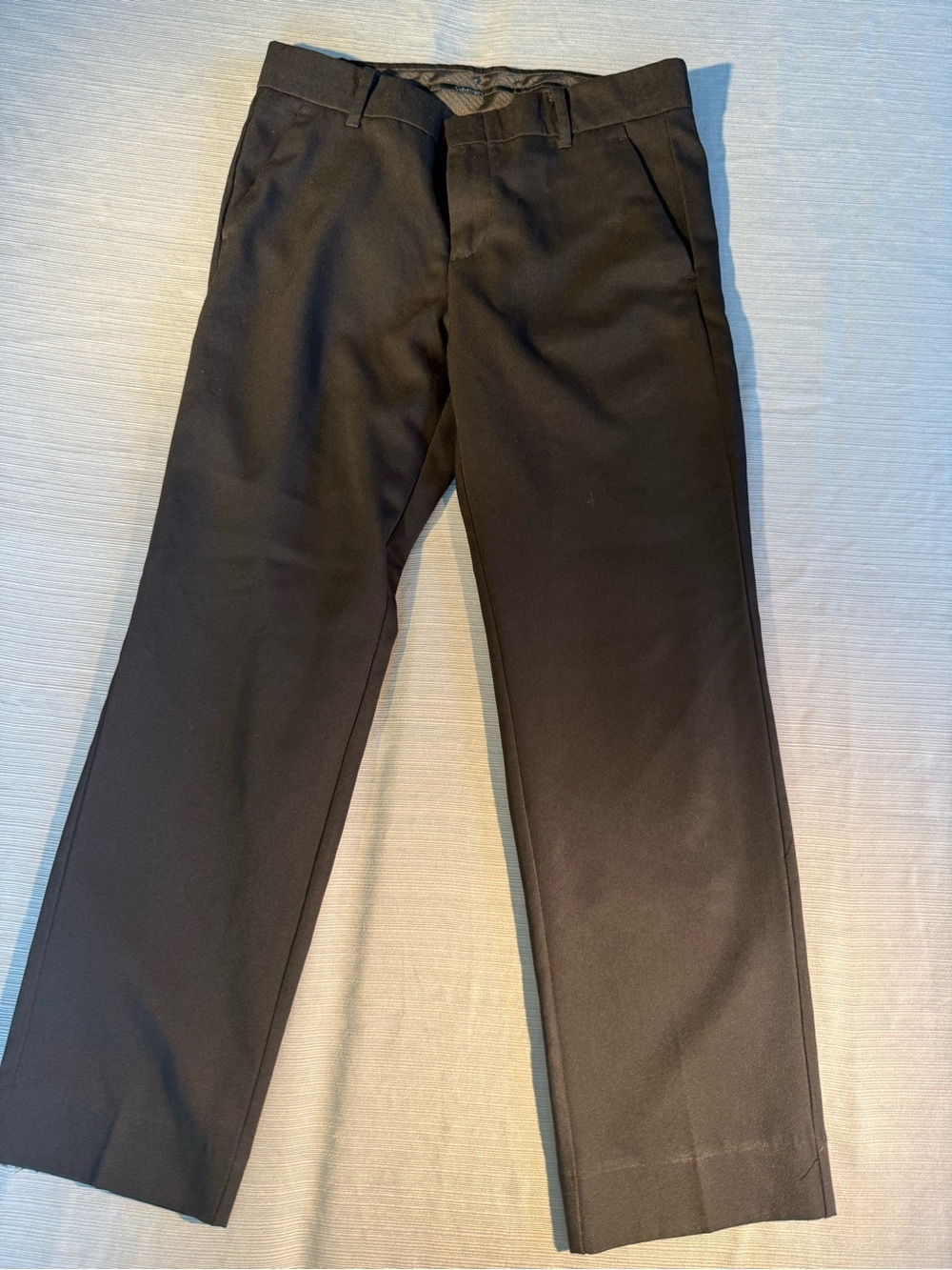 Calvin Klein Boys Black Dress Pants - Straight Leg